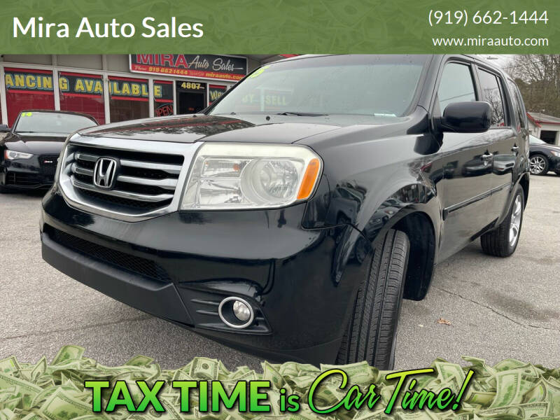 2015 Honda Pilot for sale at Mira Auto Sales in Raleigh NC