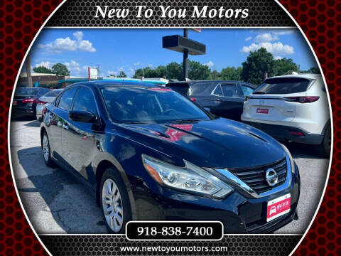 2016 Nissan Altima for sale at New To You Motors in Tulsa OK