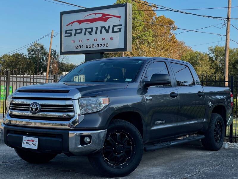 2015 Toyota Tundra for sale at Spring Motors in Spring TX