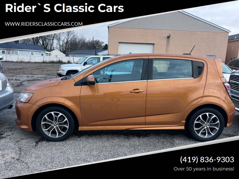 2017 Chevrolet Sonic for sale at Rider`s Classic Cars in Millbury OH