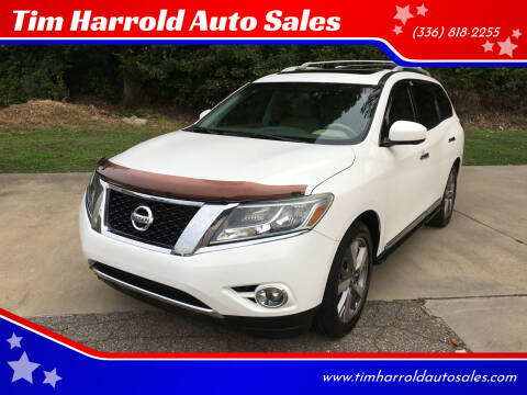 2013 Nissan Pathfinder for sale at Tim Harrold Auto Sales in Wilkesboro NC