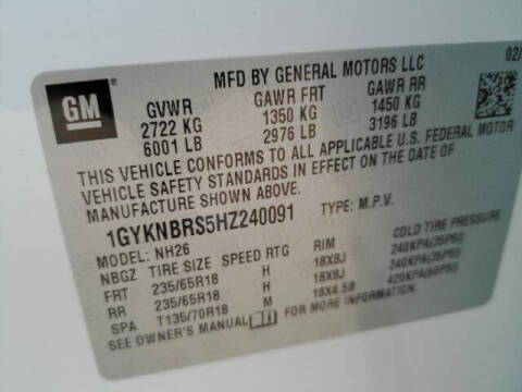 2017 Cadillac XT5 Luxury