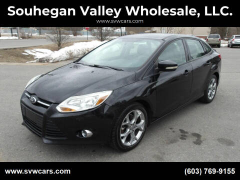 2013 Ford Focus for sale at Souhegan Valley Wholesale, LLC. in Milford NH