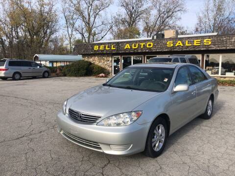 2005 Toyota Camry for sale at BELL AUTO & TRUCK SALES in Fort Wayne IN