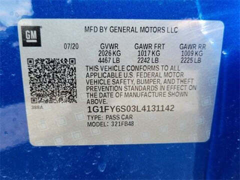 2020 Chevrolet Bolt EV LT