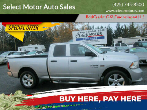 2014 RAM 1500 for sale at Select Motor Auto Sales in Lynnwood WA