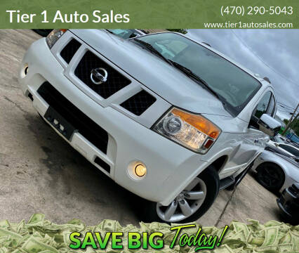 2012 Nissan Armada for sale at Tier 1 Auto Sales in Gainesville GA