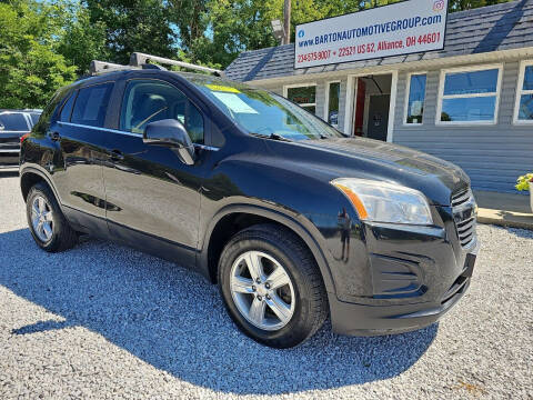 2015 Chevrolet Trax for sale at BARTON AUTOMOTIVE GROUP LLC in Alliance OH