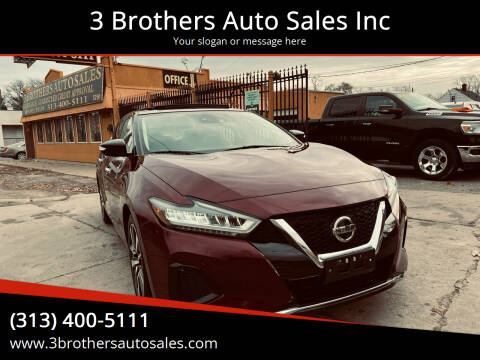 2020 Nissan Maxima for sale at 3 Brothers Auto Sales Inc in Detroit MI