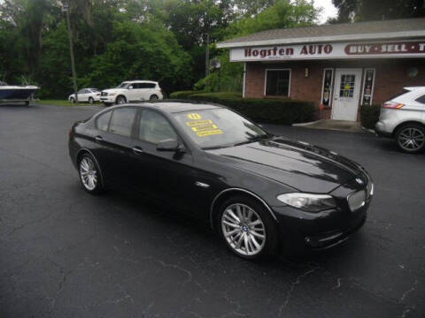 2011 BMW 5 Series for sale at HOGSTEN AUTO WHOLESALE in Ocala FL