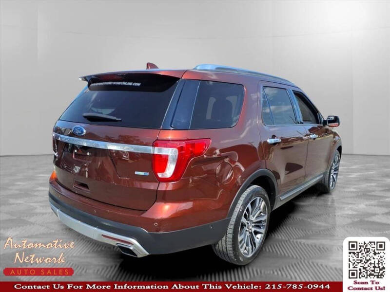 2016 Ford Explorer Platinum