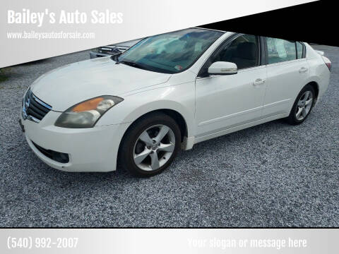 2007 Nissan Altima for sale at Bailey's Auto Sales in Cloverdale VA