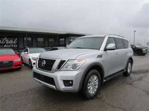 2017 Nissan Armada for sale at Central Auto in South Salt Lake UT