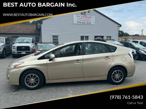 2011 Toyota Prius for sale at BEST AUTO BARGAIN inc. in Lowell MA
