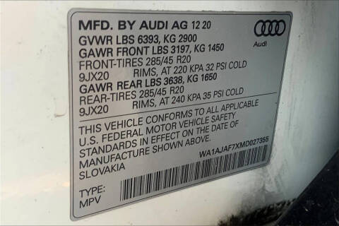 2021 Audi Q7 quattro Premium 45 TFSI