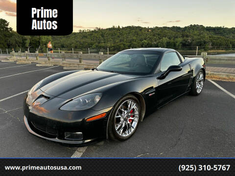 2008 Chevrolet Corvette for sale at Prime Autos in Lafayette CA