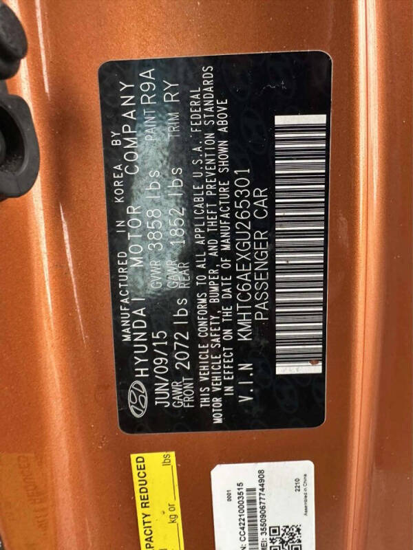 2016 Hyundai Veloster Turbo