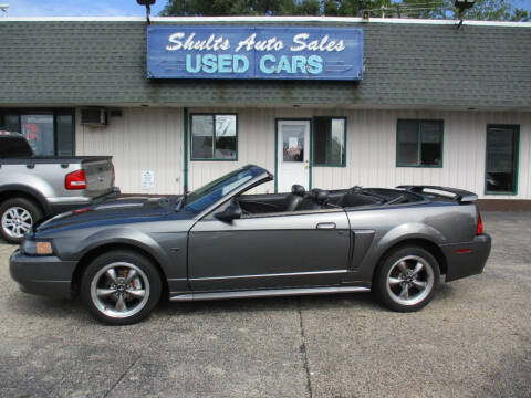 2003 Ford Mustang for sale at SHULTS AUTO SALES INC. in Crystal Lake IL