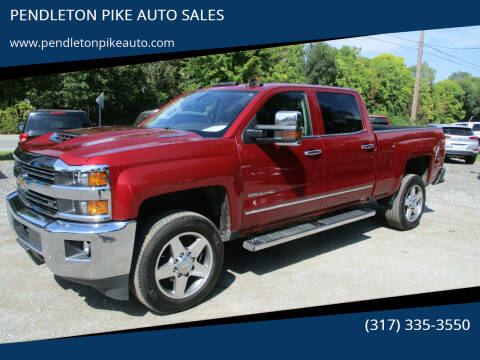 2018 Chevrolet Silverado 2500HD for sale at PENDLETON PIKE AUTO SALES in Ingalls IN