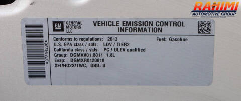 2013 Chevrolet Cruze LS Auto