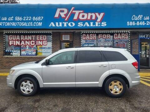 2010 Dodge Journey for sale at R Tony Auto Sales in Clinton Township MI
