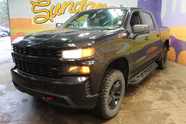 Used 2021 Chevrolet Silverado 1500 Custom Trail Boss with VIN 3GCPYCEL4MG113799 for sale in Grand Ledge, MI