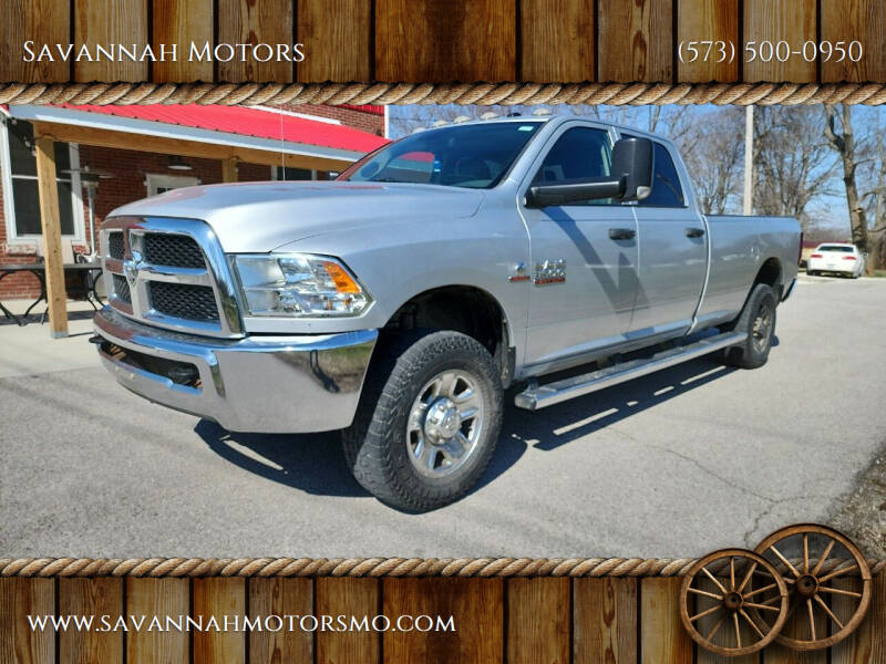 2015 RAM 3500 for sale at Savannah Motors in Whiteside MO