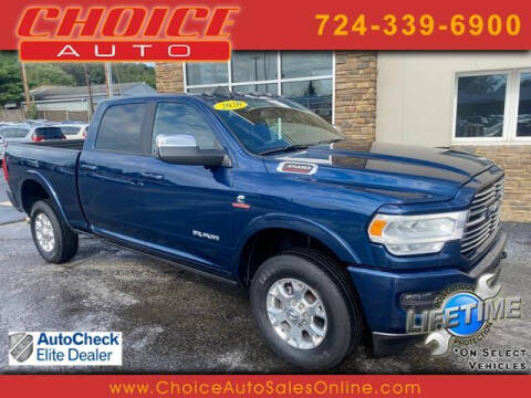 2020 RAM 3500 for sale at CHOICE AUTO SALES in Murrysville PA