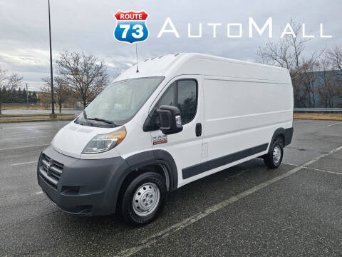 2018 RAM ProMaster for sale at Rt. 73 AutoMall in Palmyra NJ