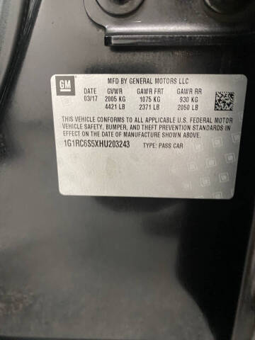 2017 Chevrolet Volt LT