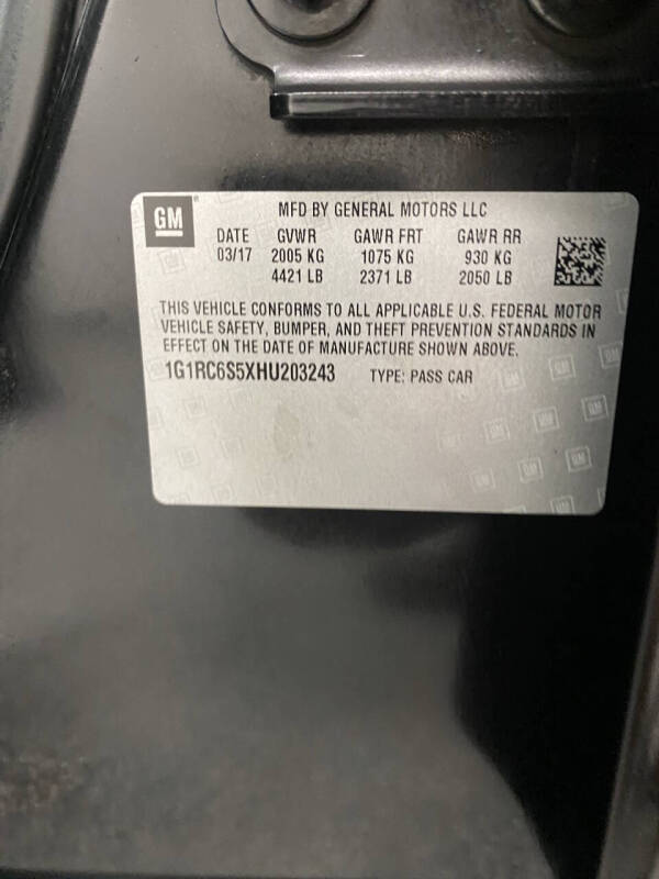 2017 Chevrolet Volt LT