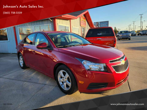 2014 Chevrolet Cruze for sale at Johnson's Auto Sales Inc. in Decatur IN