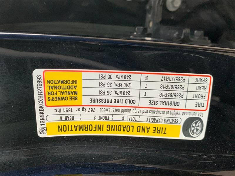 2017 Chevrolet Tahoe LT