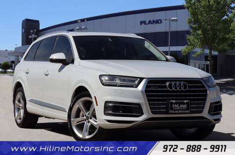 2019 Audi Q7 for sale at HILINE MOTORS in Plano TX