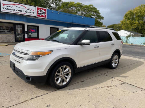 2015 Ford Explorer for sale at Tom's Discount Auto Sales in Flint MI