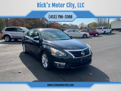 2014 Nissan Altima for sale at Rick's Motor City, LLC in Springfield MA