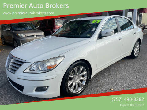 2009 Hyundai Genesis for sale at Premier Auto Brokers in Virginia Beach VA