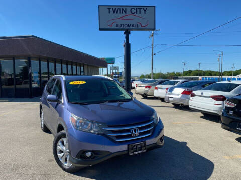 2013 Honda CR-V for sale at TWIN CITY AUTO MALL in Bloomington IL