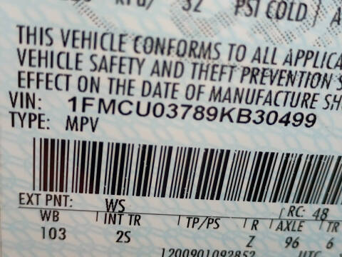 2009 Ford Escape XLT