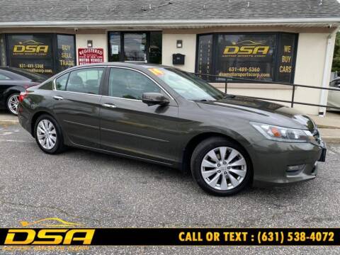 2014 Honda Accord for sale at DSA Motor Sports Corp in Commack NY