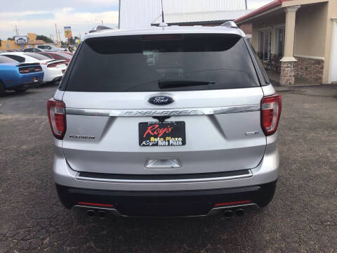 2018 Ford Explorer Platinum