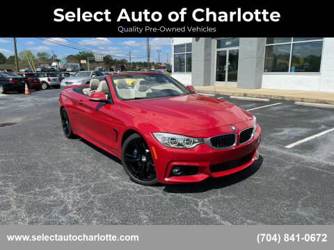 2016 BMW 4 Series for sale at Select Auto of Charlotte in Matthews NC
