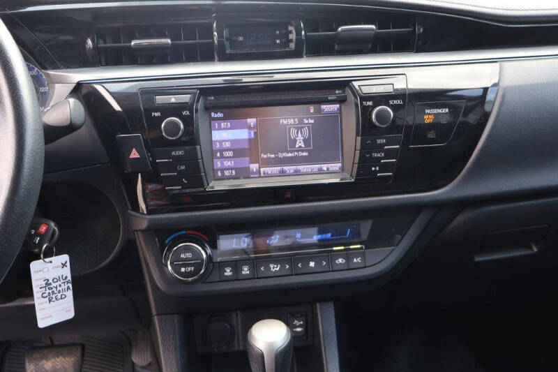 2016 Toyota Corolla S