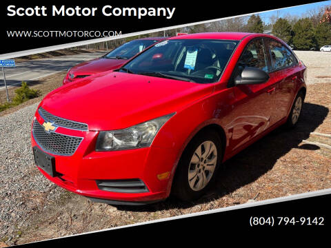 2014 Chevrolet Cruze for sale at Scott Motor Company in Powhatan VA