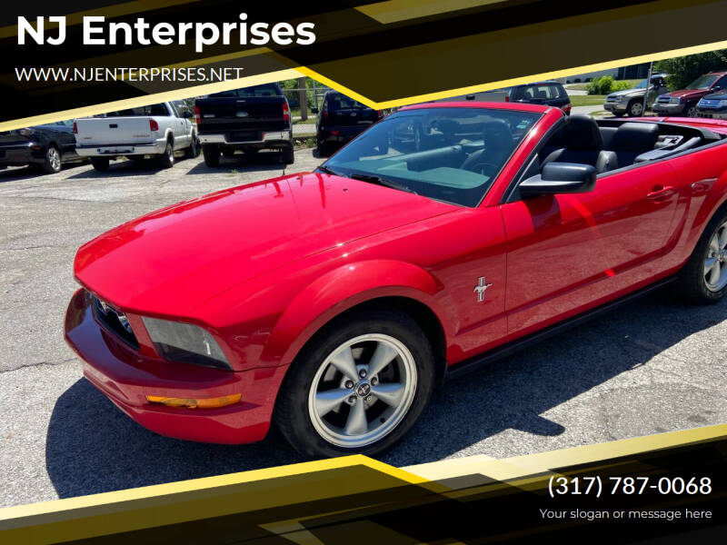 2008 Ford Mustang for sale at NJ Enterprizes LLC in Indianapolis IN