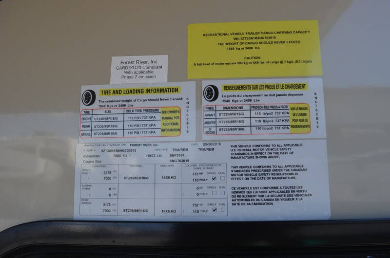 2017 Forest River sanibel