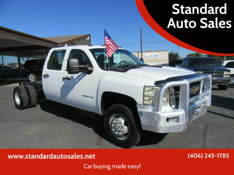 2013 Chevrolet Silverado 3500HD CC for sale at Standard Auto Sales in Billings MT