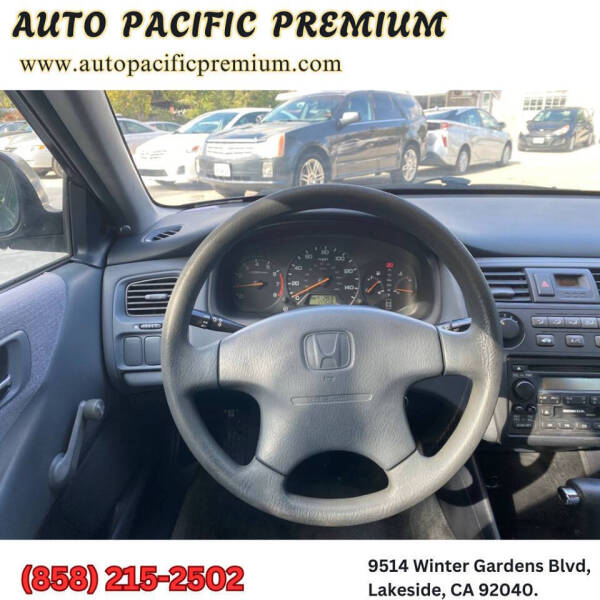 2002 Honda Accord Value Package