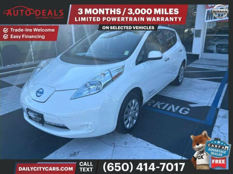 2017 Nissan LEAF for sale at AutoDeals in Daly City CA