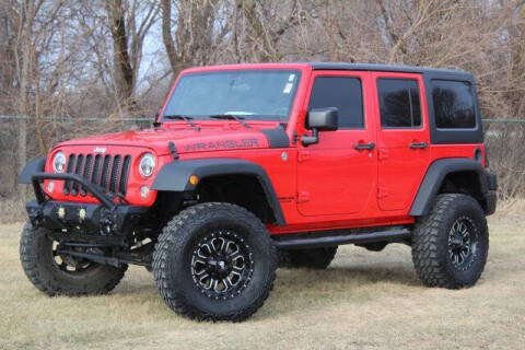 2015 Jeep Wrangler Unlimited for sale at AutoLand Outlets Inc in Roscoe IL